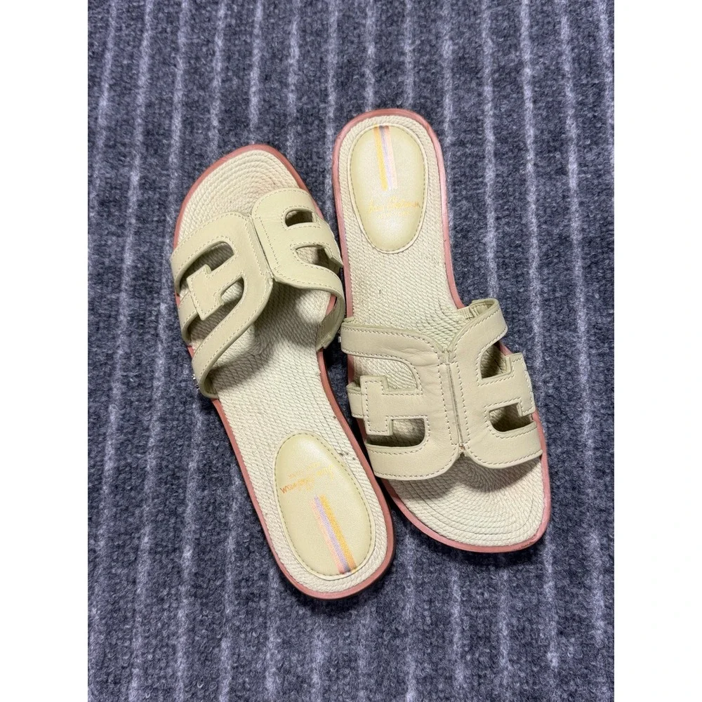 Sam Edelman Bay 21 Slip On 8 Pastel Green Summer Coastal Vacation Preppy